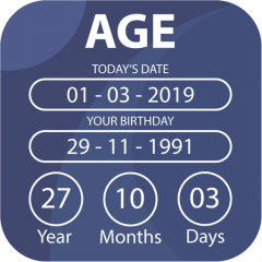 age calculator